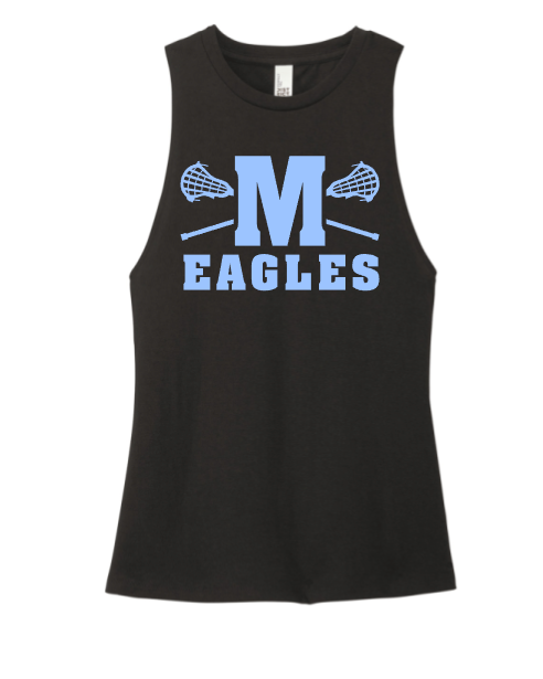 Millstone Lacrosse Women's Muscle Tank-M Logo