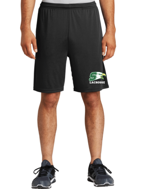Bishop Shanahan Lacrosse 9in Training Shorts with Pockets