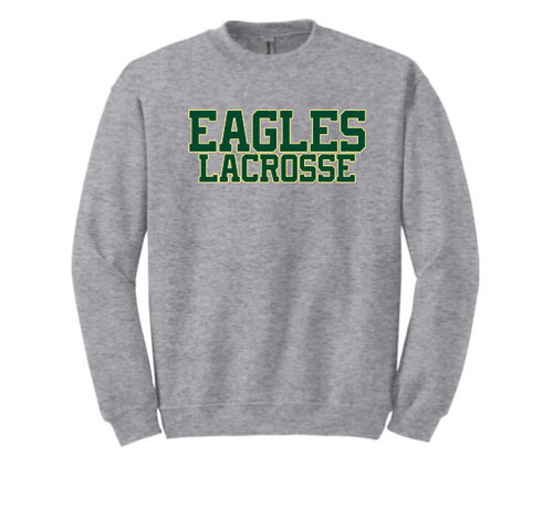 Bishop Shanahan Lacrosse Crewneck-Eagles Logo