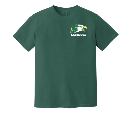 Bishop Shanahan Lacrosse Comfort Colors Tee