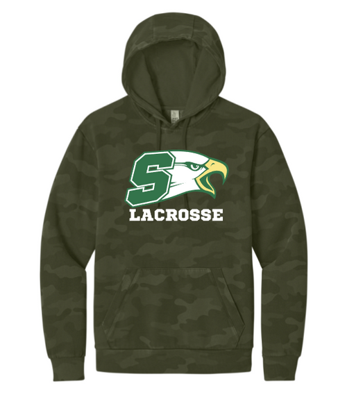 Bishop Shanahan Lacrosse Fleece Camo Hoodie