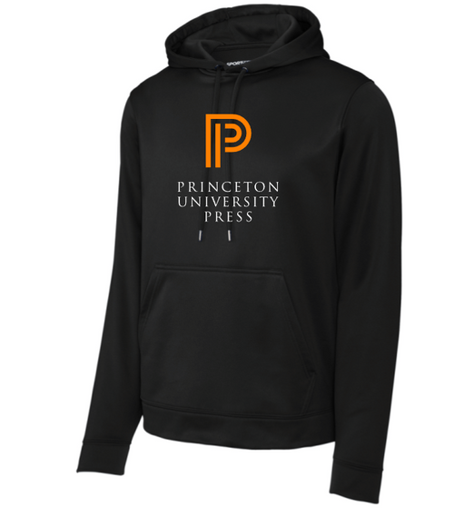 Princeton University Press Performance Fleece Hoodie-Full Front Logo