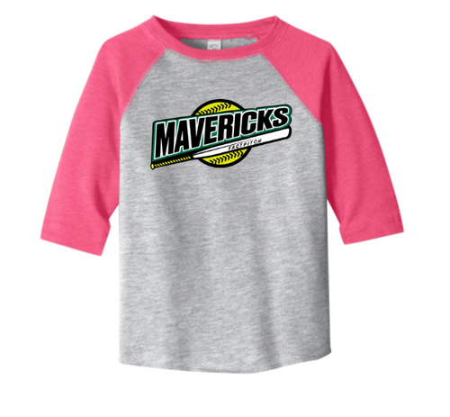 Mavericks Toddler Baseball Fine Jersey Tee