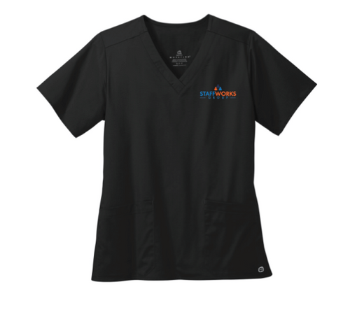 Staffworks Wink® Women’s WorkFlex V-Neck Top
