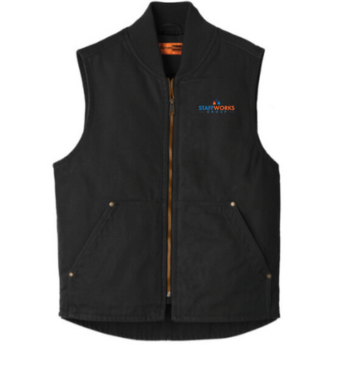 Staffworks CornerStone® Washed Duck Cloth Vest