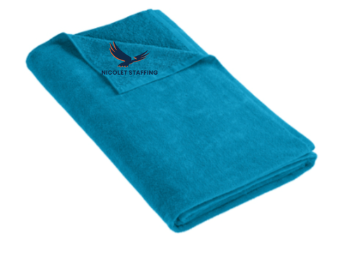 Nicolet Staffing Beach Towel