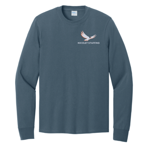 Nicolet Staffing Cotton Long Sleeve