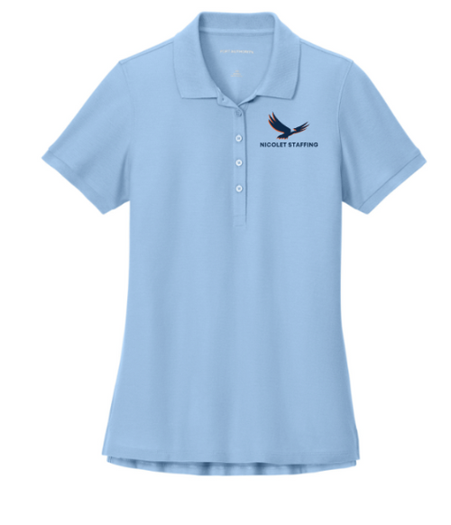 Nicolet Staffing Women’s Wearever Signature Pique Polo