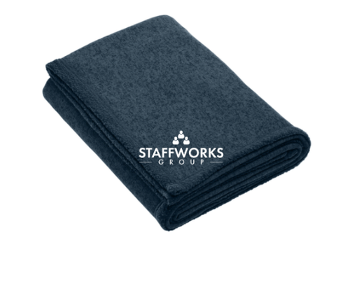 Staffworks Arc Sweater Fleece Blanket