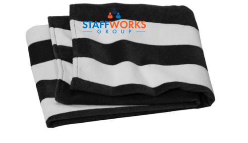 Staffworks Cabana Stripe Beach Towel