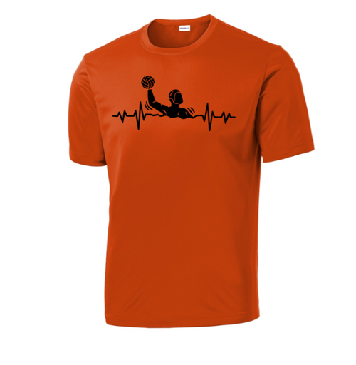 Water Polo Heart Beat-Performance Tee