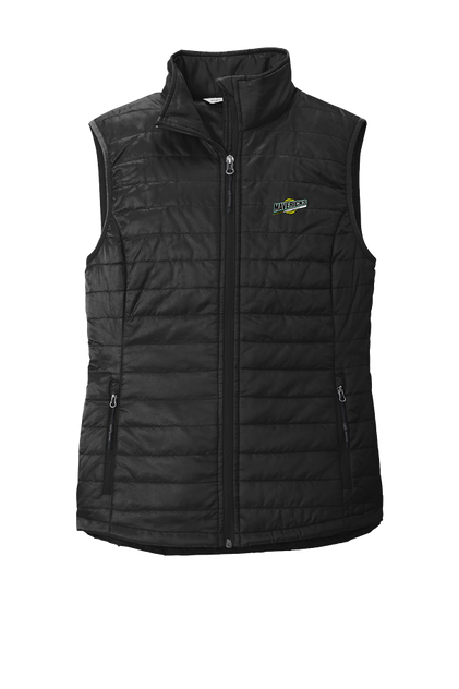 Port Authority® Ladies Packable Puffy Vest - MAV