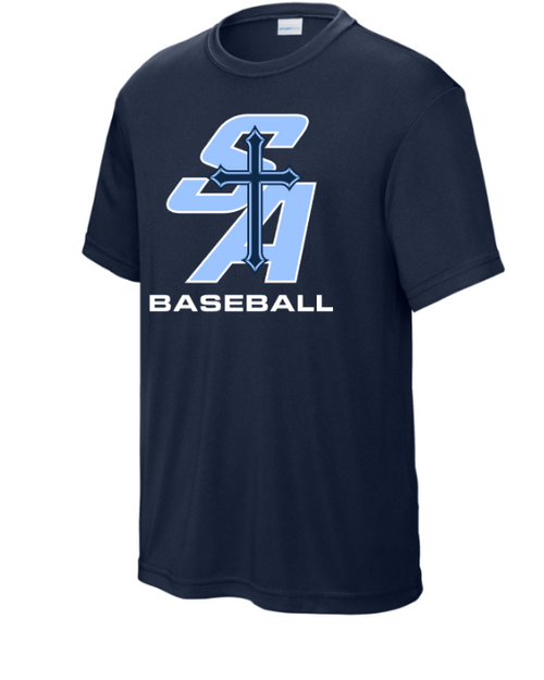 St. A's Baseball Performance Short Sleeve or Long Sleeve