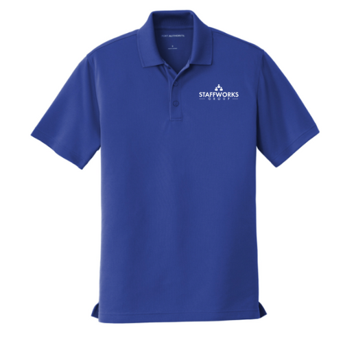 Staffworks Dry Zone Micro Mesh Polo-WHILE SUPPLIES LAST