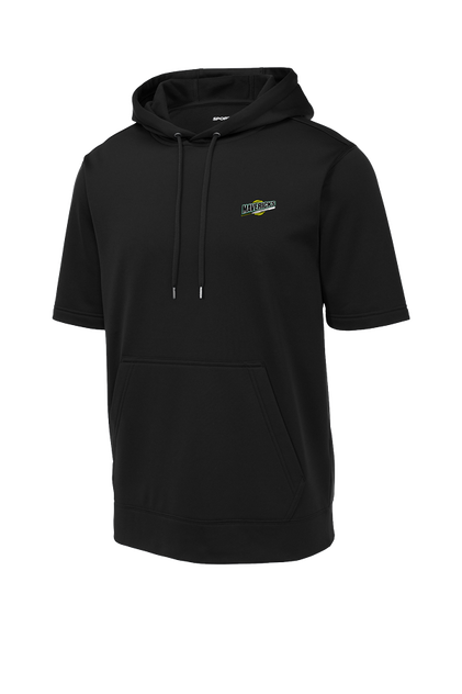 Sport-Tek ® Sport-Wick ® Fleece Short Sleeve Hooded Pullover - MAV