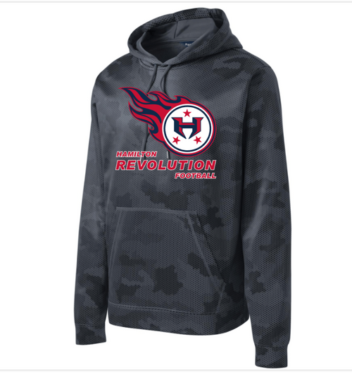Hamilton Revolution Football Camohex Hoodie
