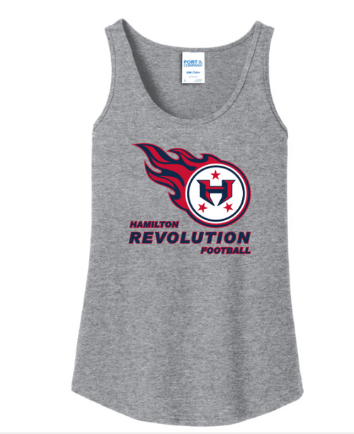 Hamilton Revolution Football Ladies Tank Top