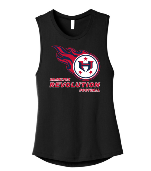 Hamilton Revolution Football Women's Jersey Muscle Tank