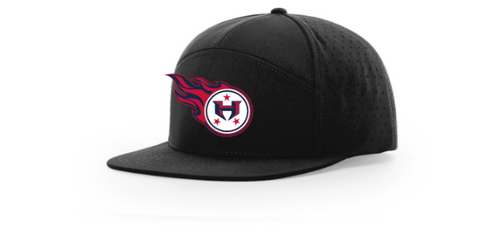 Hamilton Revolution Football Richardson Cannon 7-Panel Flatbill-Printed Logo