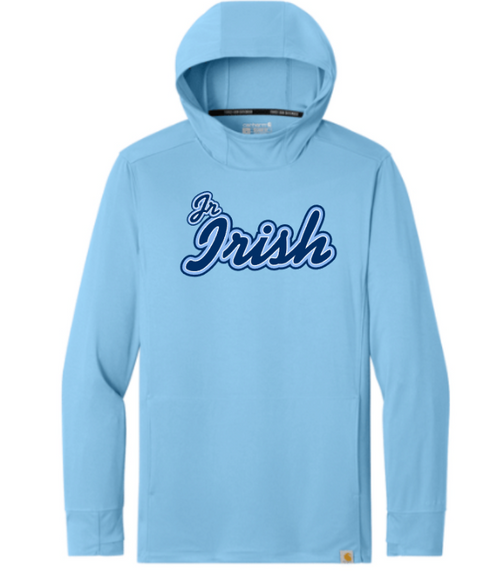 Jr. Irish Football Carhartt Force® Sun Defender™ Long Sleeve Hooded T-Shirt