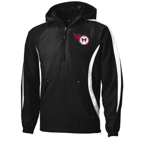 Hamilton Revolution Football Colorblock Raglan Anorak