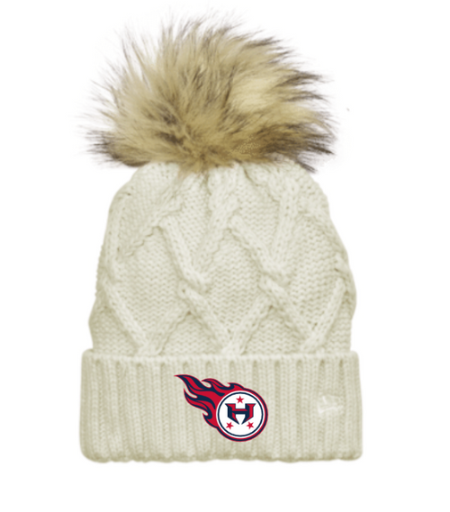 Hamilton Revolution Football New Era Faux Fur Beanie