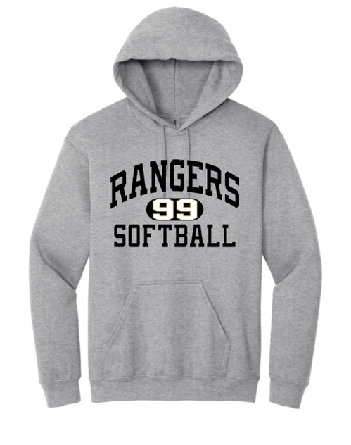 Hopewell Rangers Player Number Hoodie-Player Number Included