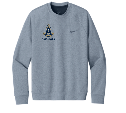 Admirals Baseball Nike Primary Crewneck