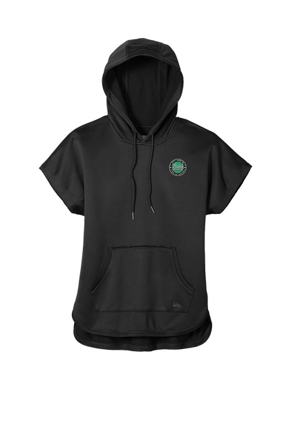 Brick Hockey Club Ladies Performance Terry Short Sleeve Hoodie