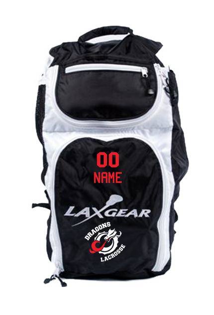 Allentown Dragons Lacrosse LaxGear Mega Back Pack