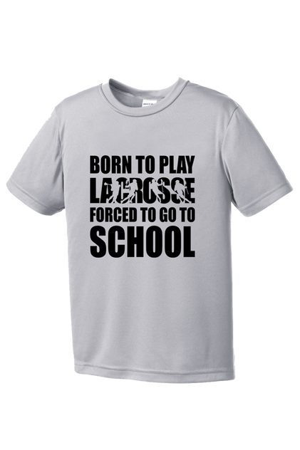 Born To Play Lacrosse Tee