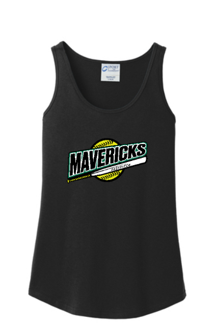 Mavericks Ladies Sleeveless Cotton Tank Top