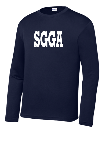 SGGA Performance Long Sleeve Tee - Youth
