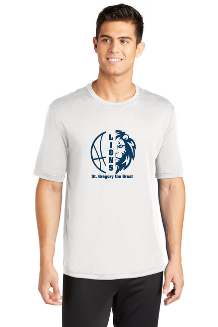 Lions CYO Basketball Performance Short Sleeve Tee - Adult or Youth Lions CYO Basketball Performance Short Sleeve Tee - Adult or Youth