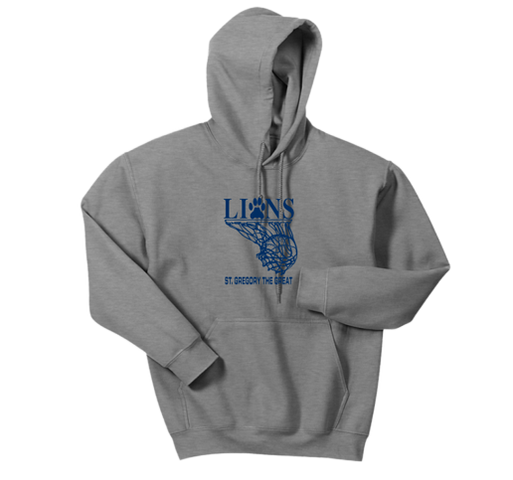 Lions CYO Basketball - Adult Heavy Blend Hooded Sweatshirt