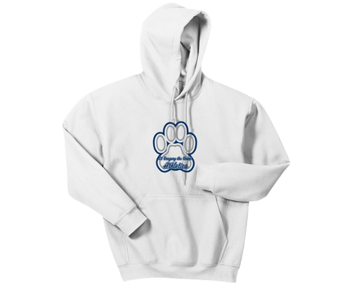 Lions CYO - Adult Heavy Blend Hooded Sweatshirt - St Gregory Athletics Paw Logo