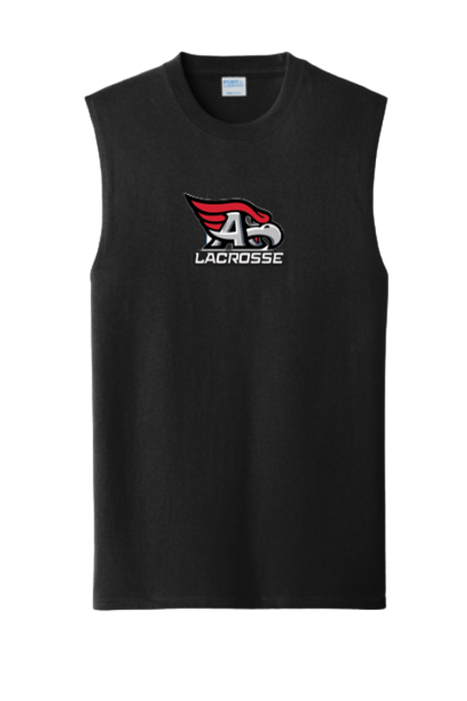 Allentown High School Redbirds Lacrosse Core Cotton Sleeveless Tee Shirt