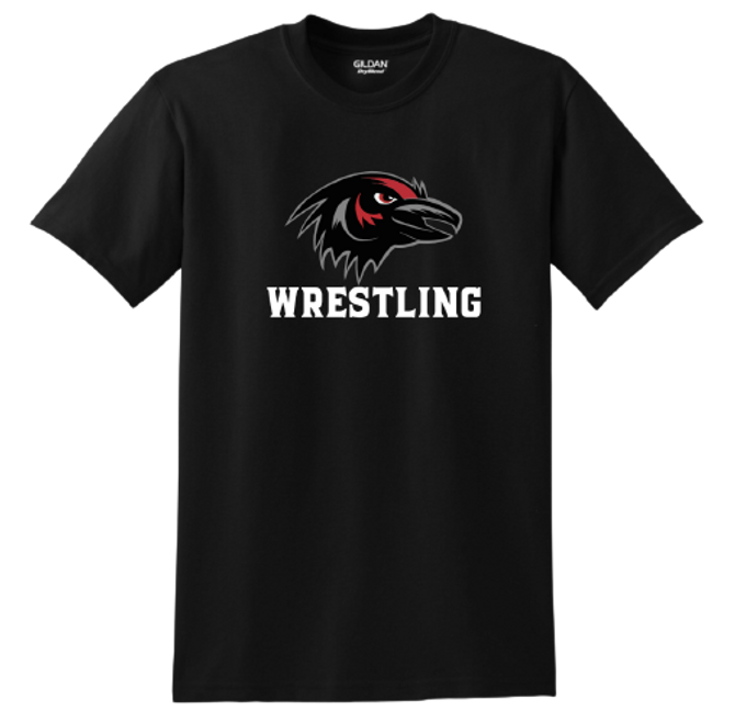 RWA - Ravens Wrestling Cotton Tee Short Sleeve Shirt - Youth or Adult