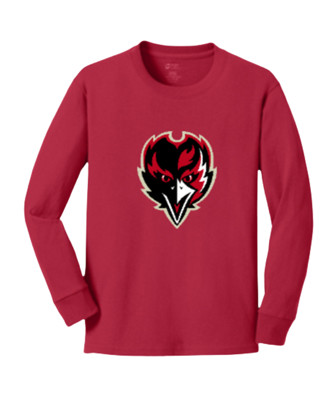 RFA- Ravens Football Core Cotton Ladies Long Sleeve Tee