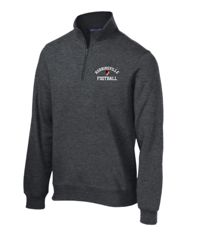 RFA - Robbinsville Football 1/4 Zip Heavyweight Sweatshirt