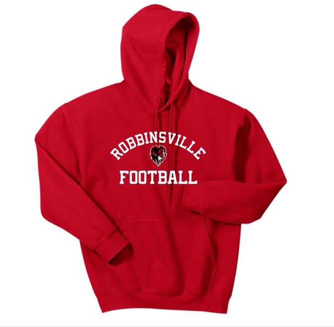 RFA - Robbinsville Football Heavy Blend Hooded Sweatshirt