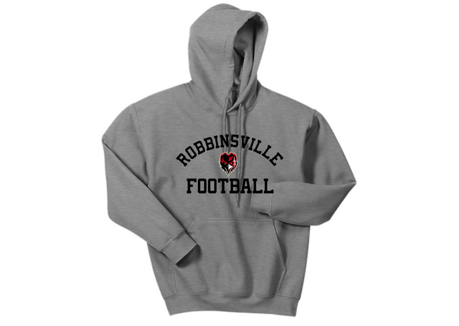 RFA - Robbinsville Football Youth Heavy Blend Hooded Sweatshirt