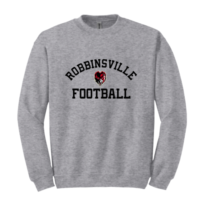 RFA - Robbinsville Football Youth Heavy Blend Crewneck Sweatshirt