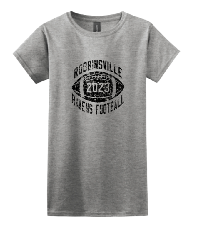 RFA- Ravens Football Softstyle Ladies  Cotton Tee Shirt
