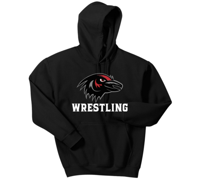 Ravens Wrestling Heavy Blend Hooded Sweatshirt