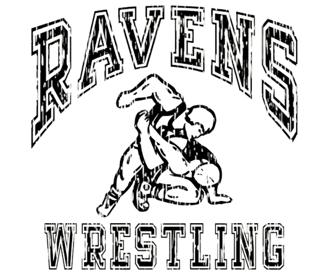 Ravens Wrestling Softstyle Cotton Tee Shirt