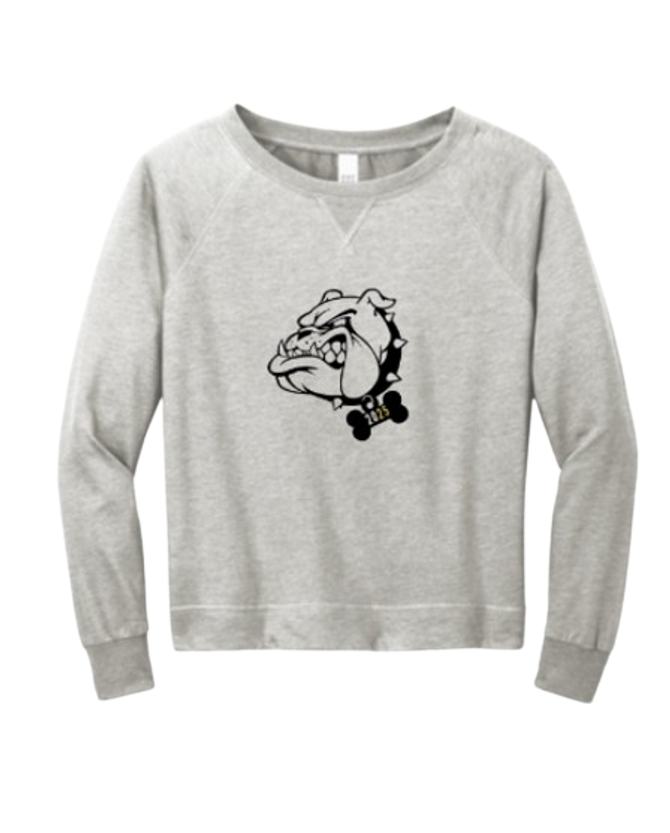 Hopewell Valley High School '25 - Womens Featherweight Terry Long Sleeve Crewneck