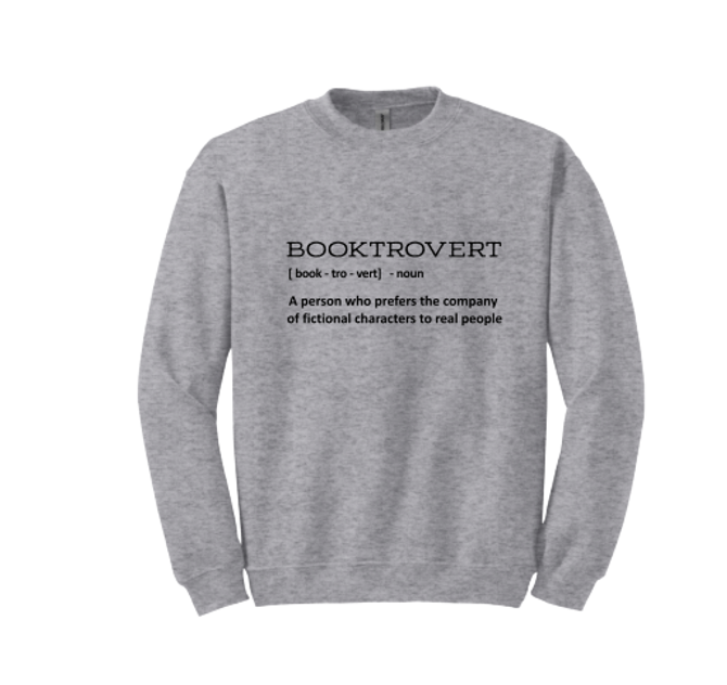 NJASL -BOOKTROVERT - Crewneck sweatshirt