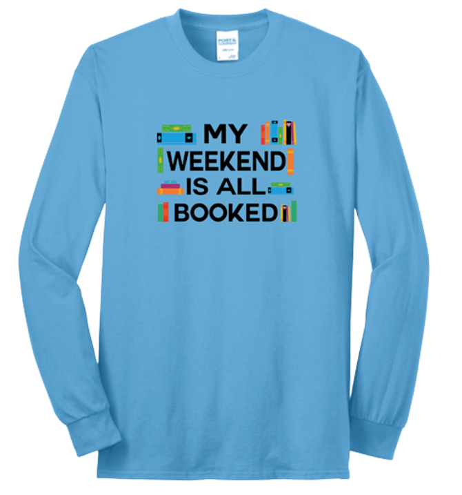 NJASL- My Weekend is all Booked - Long Sleeve Tee Shirt