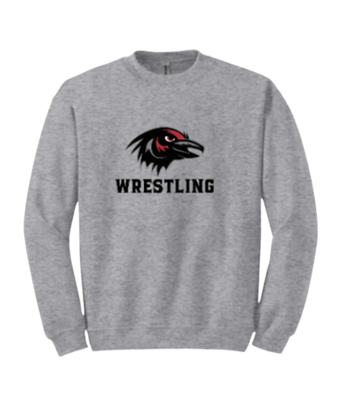 Ravens Wrestling Heavy Blend Crewneck Sweatshirt